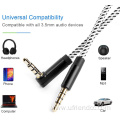 Speaker micro audio cable aux metal cable